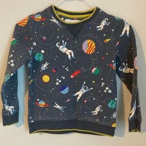 Mini Boden space sweatshirt